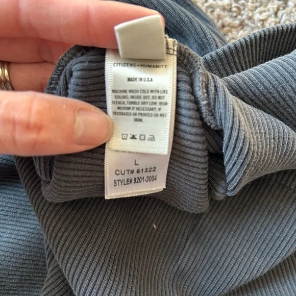 Citizens of Humanity Isabel Rib Tank - Picture 7 of 9